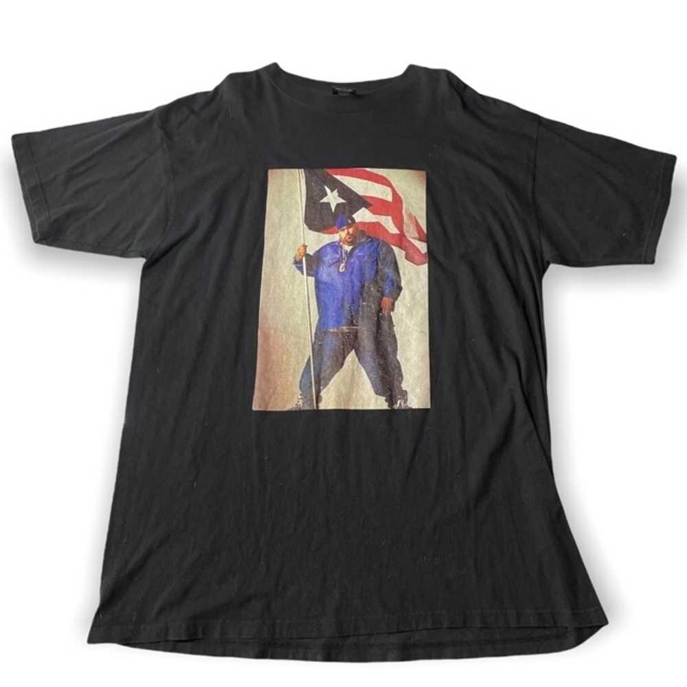 Vintage Love American Flag Big Pun Shirt Short Sleeve Black Unisex S-4XL Unisex T-Shirt XXXL