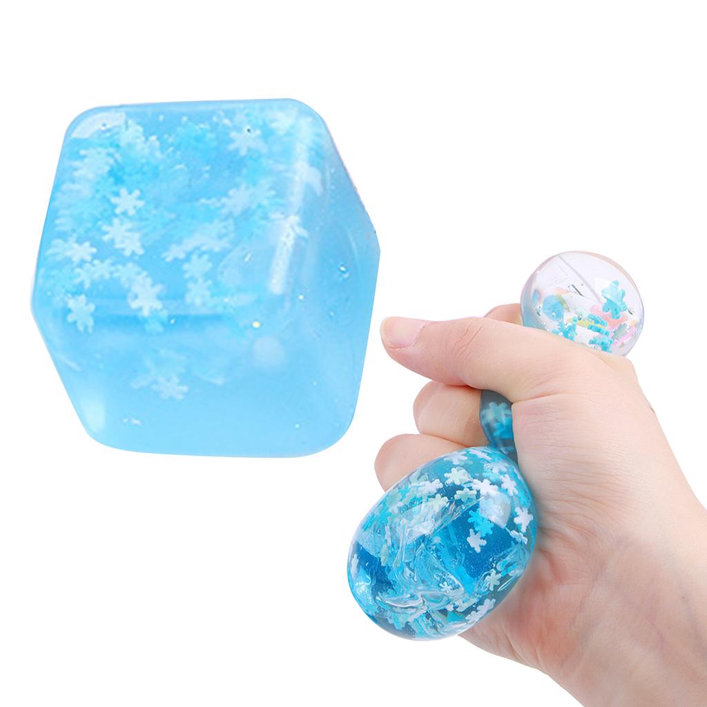 Simulation Ice Block Slow Rising Toy Small Decompression Toy for Kids Stress Reliever Fidgets Presents