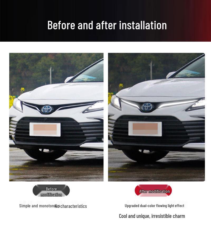 2021-2023 Toyota Camry Luxury/Flagship Grille Lights Upgrade.