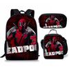 Backpack Satchel Pencil Case Three-Piece Set Student Schoolbag Cartoon Children'S Backpack