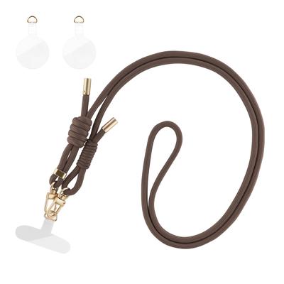 Shoulder Strap MULTI Double Hook Basic Mocha Brown [Luprus] "SHOULTY STRAP" Type,