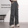 Baleno Women's Water-Repellent Softshell Cargo Wide-Leg Pants