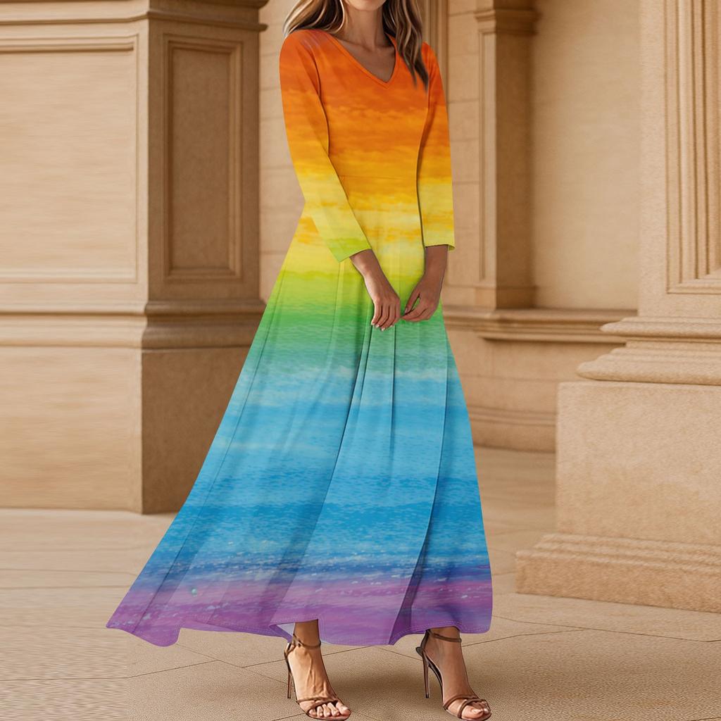 Robes Pour Femmes Tunique Fleurie Vintage Robe Midi Cintrée Été Décontracté Robe Manches 3/4