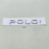 VW 2026 Hot 3D ABS Chrome Black Logo Polo Emblem Letters Badge Car Rear Trunk Sticker For VW Polo MK7 MK8 GTI 2019-2025 Auto Acc