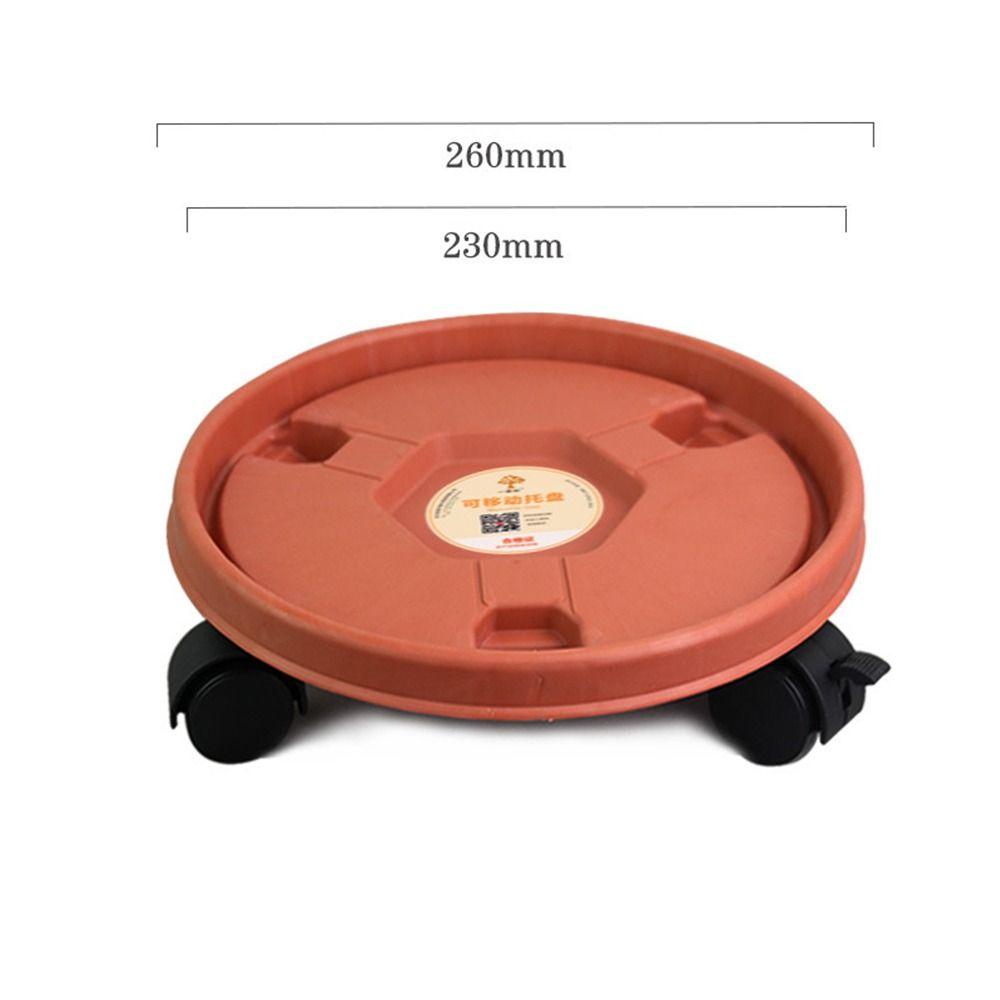 Heavy Duty Mobile Flower Pot Stand Universal Casters Flower Pot Rack  Indoor Outdoor