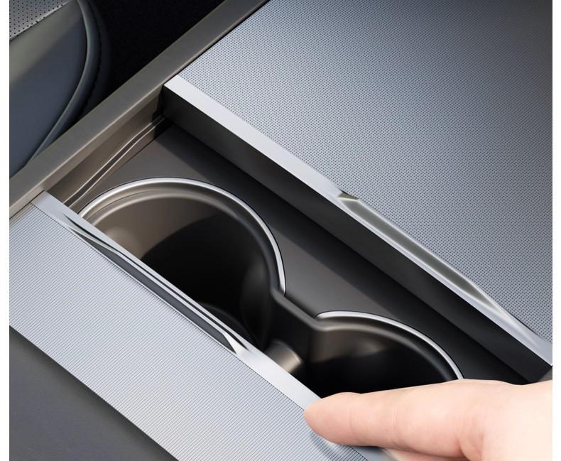 Tesla Model 3/Y Center Console Cup Holder Coaster Limiter