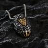 Rune Titanium Steel Pendant European and American Odin Pendant Men's Creative Hip Hop Stainless Steel Pendante
