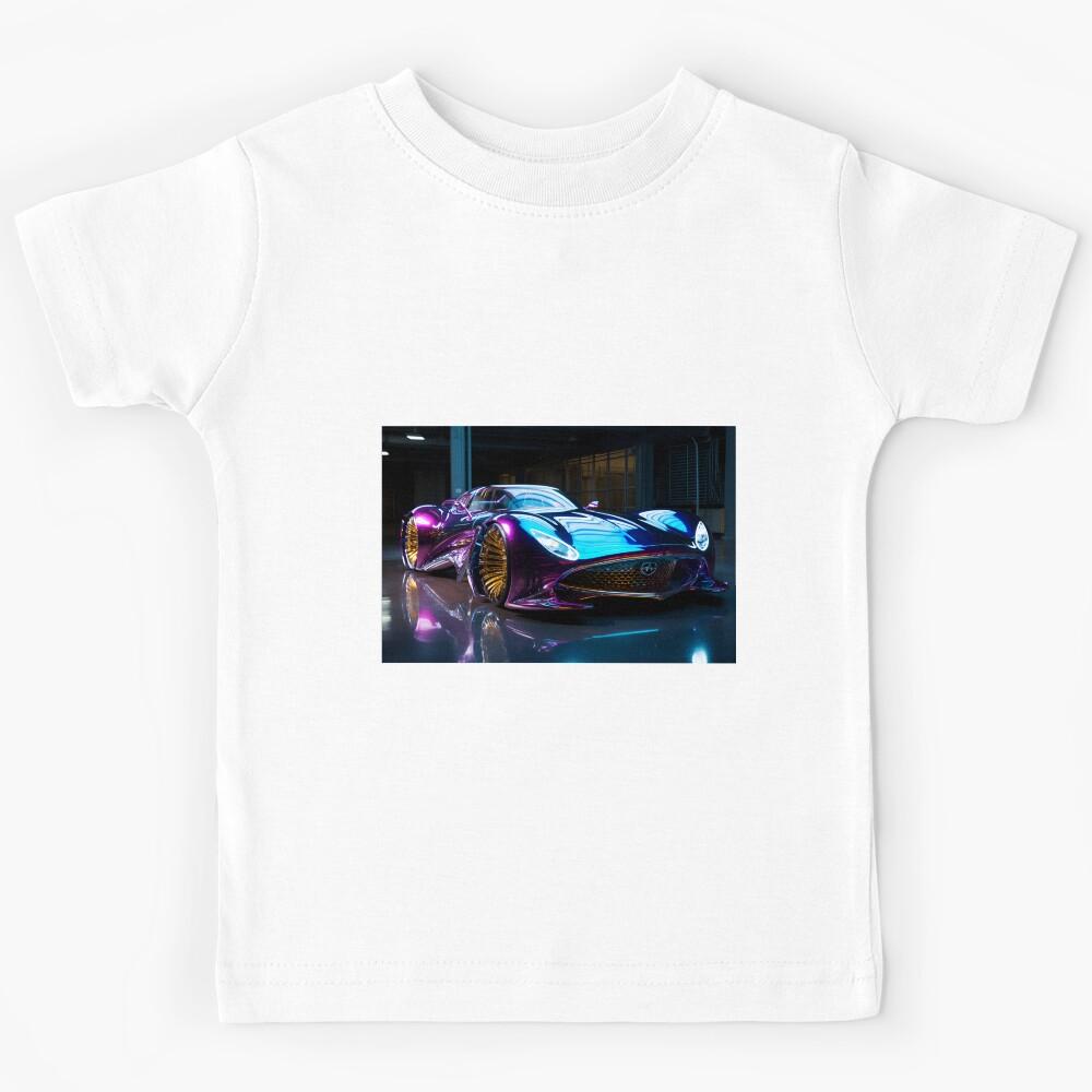 Futuristic Supercar Cyborg Dragon Concept Kids T-Shirt 120