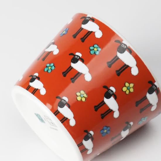 Kutani Ware Iwataya Shaun the Sheep Cup Wooden Painting Style "Kutani Ware" SS-53