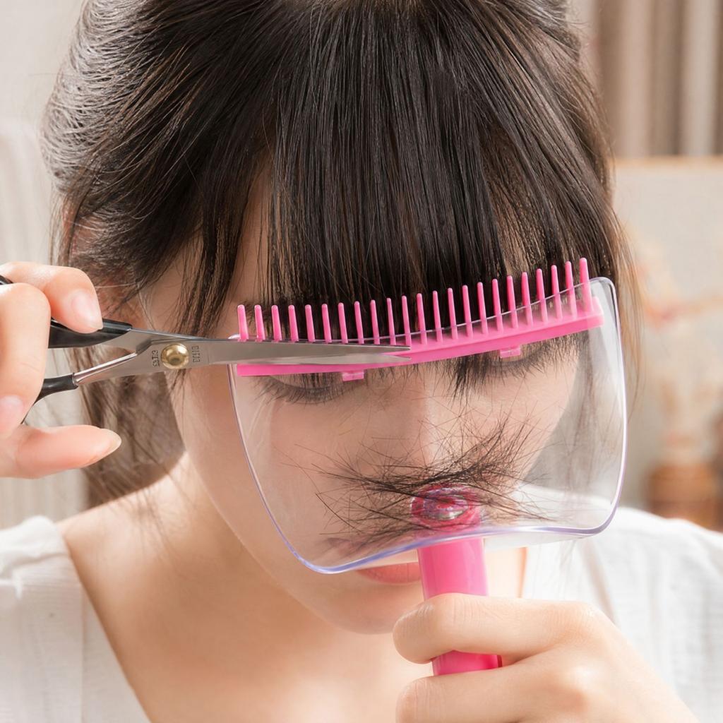 Bangs Trimming Tool Straight Hair Comb Guide for Hair Cutting