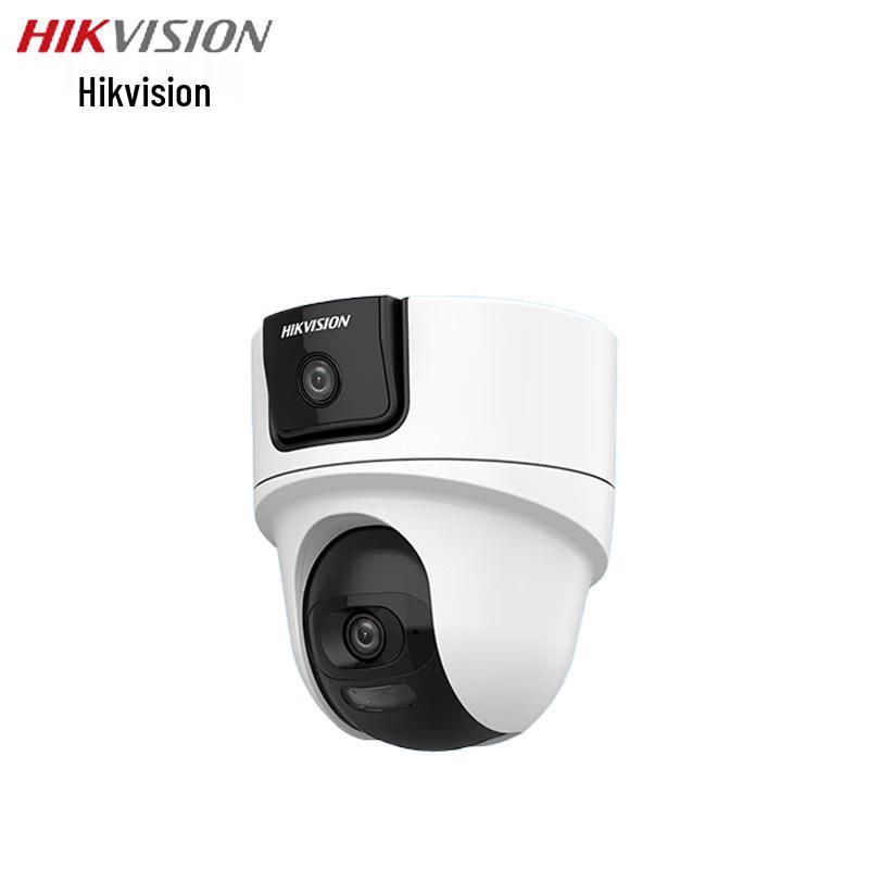 

HIKVISION Dual-Lens 4MP PTZ WiFi Security Camera with Two-Way Audio