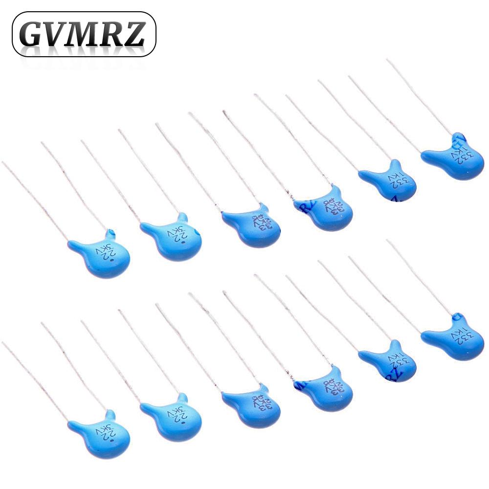 20PCS High Voltage Ceramic Disc Capacitor 1KV 2KV 3KV Radial Lead Multiple Capacitance Options