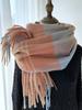 Fashion Imitation Cashmere Classic Vintage Scarf Headscarf Winter Women Ladies Men Preppy Plaid Scarve Pashmina Mujer Wrap Shawl
