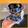 Stitch Og Tannlaus Samarbeids Plysjdukke Med Reversibel Design For Julepynt
