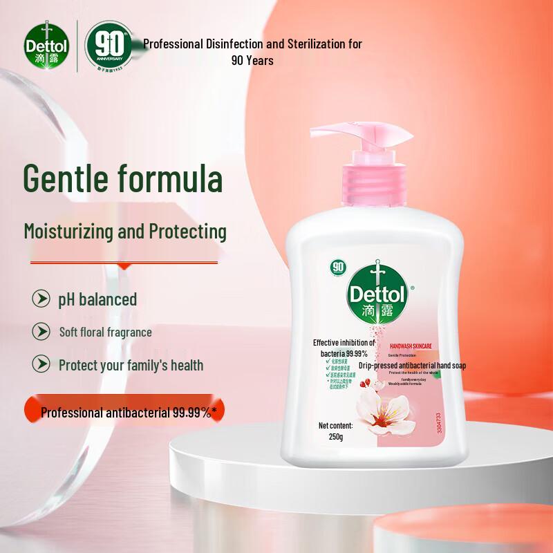 Dettol Здоровое Антибактериальное Жидкое Мыло для Рук