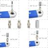 39cm Car Repair Wrench Mechanical Workshop Tool Universal Extension Wrench Multifunction with Adapters Hand Tool Supplies