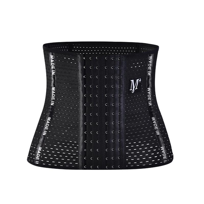 Kvinner Midje Cinchers Dame Korsett Shaper Band Body Building Front Spenne Tre Breasted Shaper