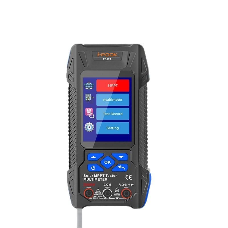 Multifunctional 2KW Solar Panel Meter: Voltage, Current, & Power Curve Digital Display Multimeter