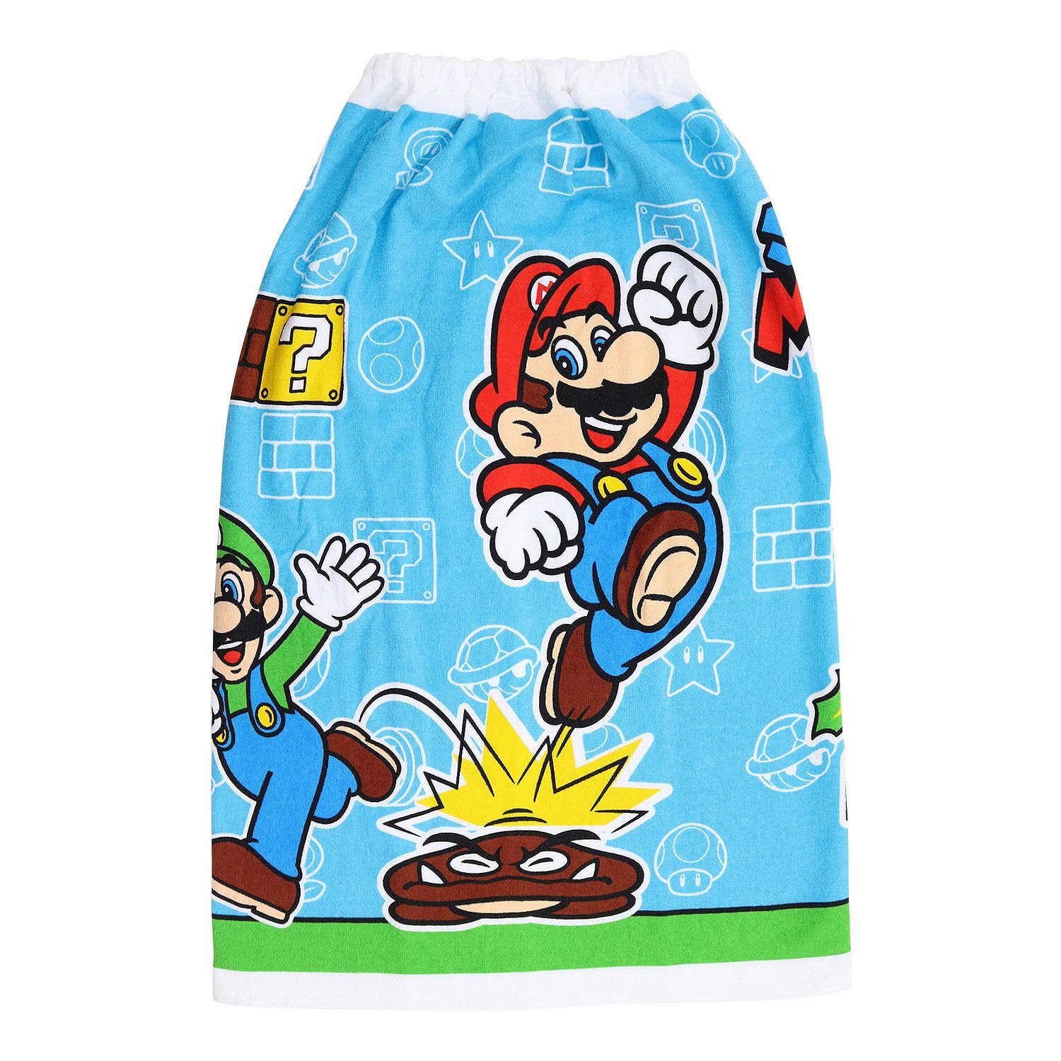 

Super Mario Wrap Cotton Boys Towel, 80cm, 100%
