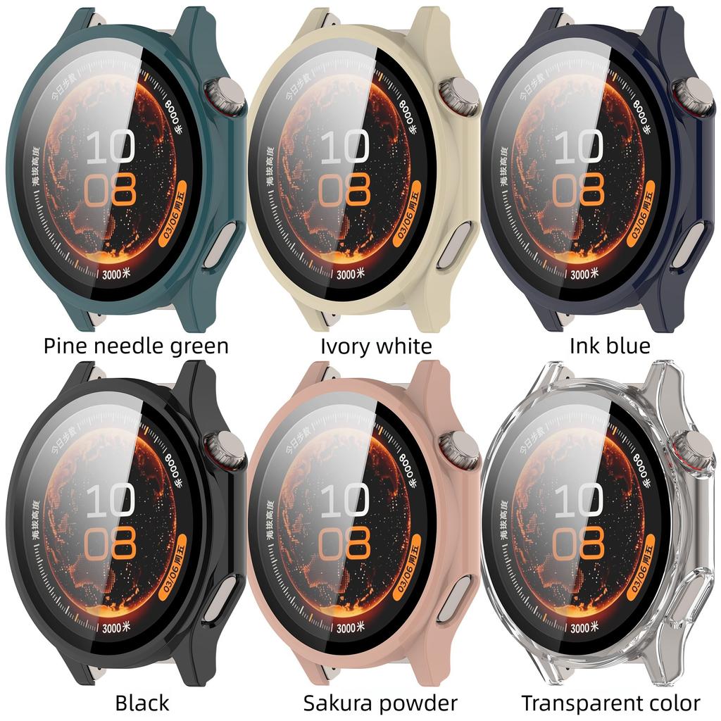 Tempered Glass+PC Cover For Oppo Watch X3 Case Soft TPU All-Around Screen Protector Watch Cases For Oneplus Watch 4 Accessories