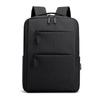 Men's Business Casual Commuting Double Shoulder Laptop Bag Student Backpack