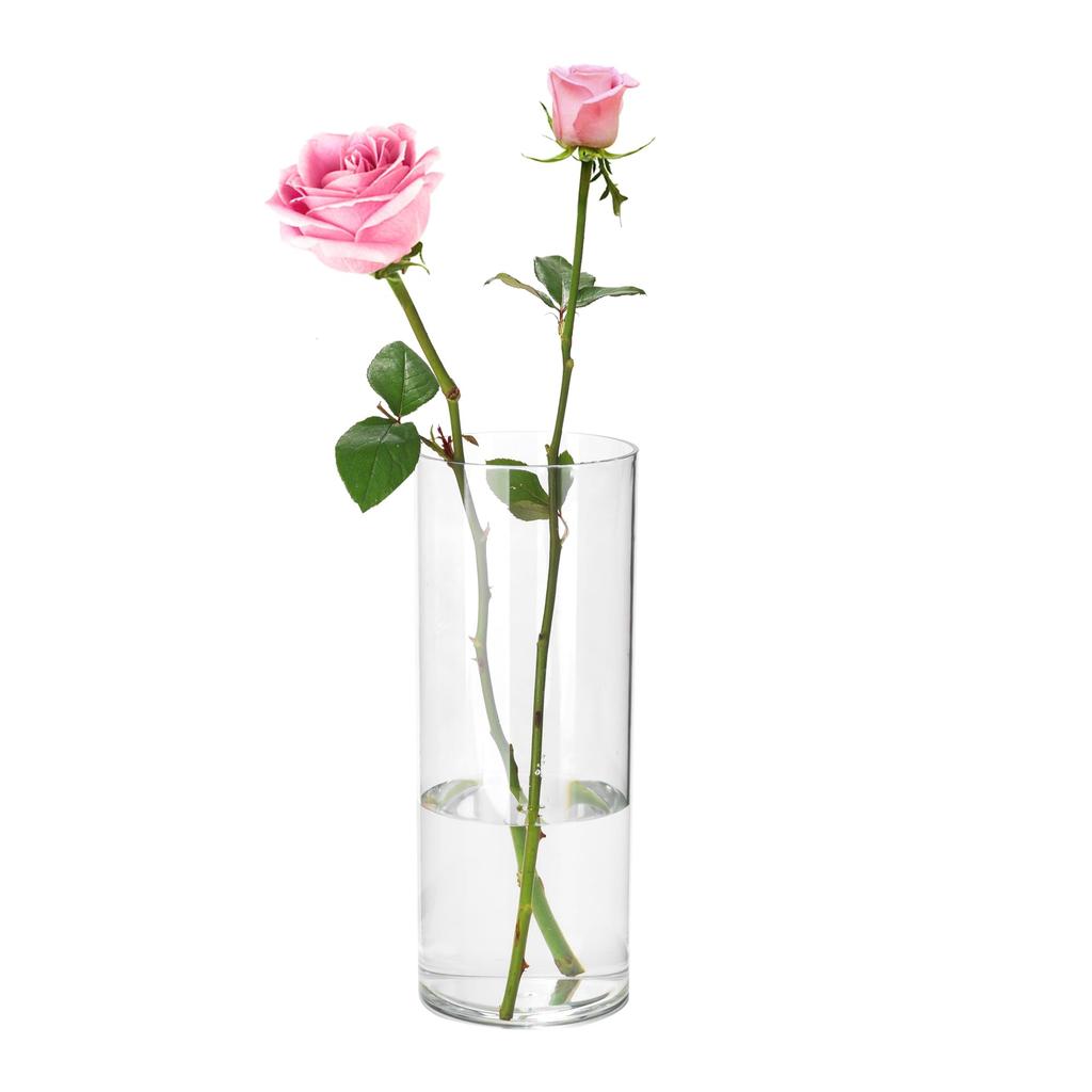 Guluto Vase Unbreakable Transparent Flower Base Acrylic Stylish Elegant Large Interior Flower Vase Hydroponics Ikebana Artificial Flowers Suitable for