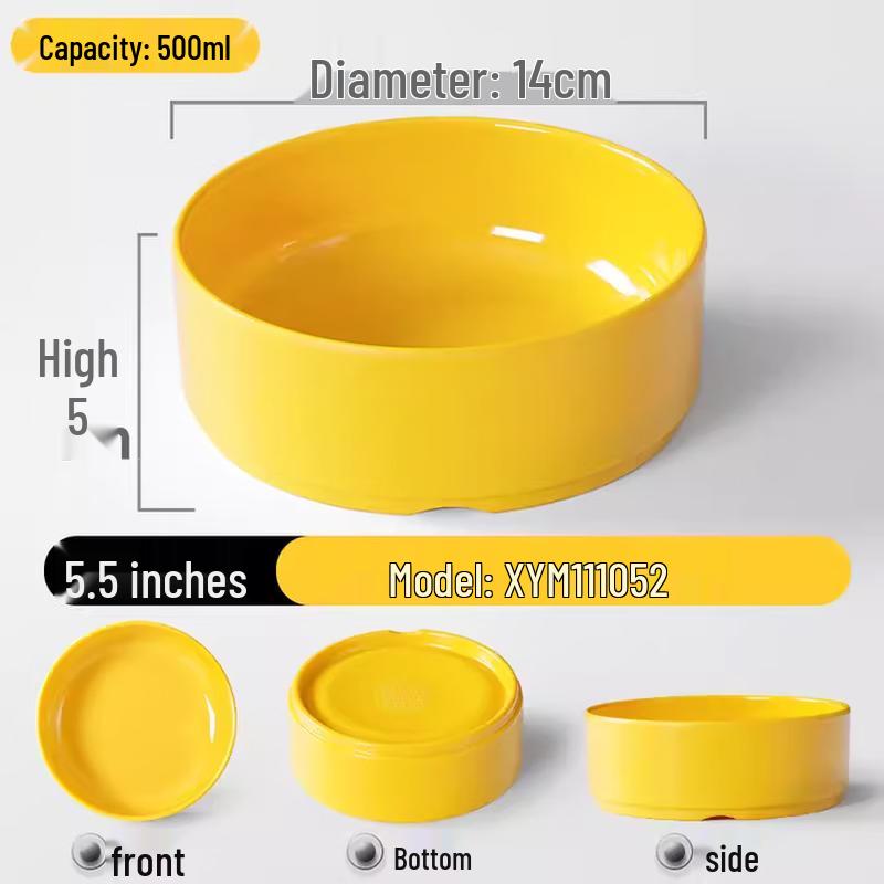 Commercial Melamine Round Serving Bowl