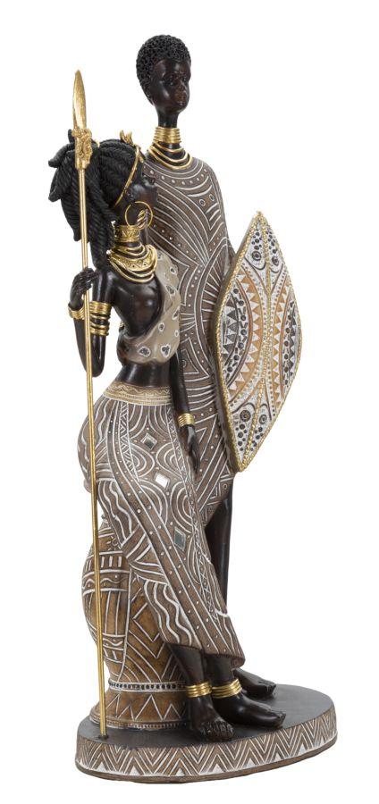 Stammes-Masai-Familie Cm 16,5X11,5X38