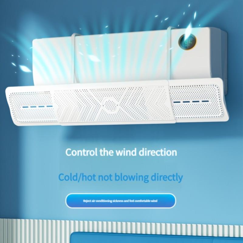 New Air Conditioner Windshield Anti-Direct Blowing Universal Windproof Wall-Mounted Air Outlet Baffle Confinement Cold Air Guide