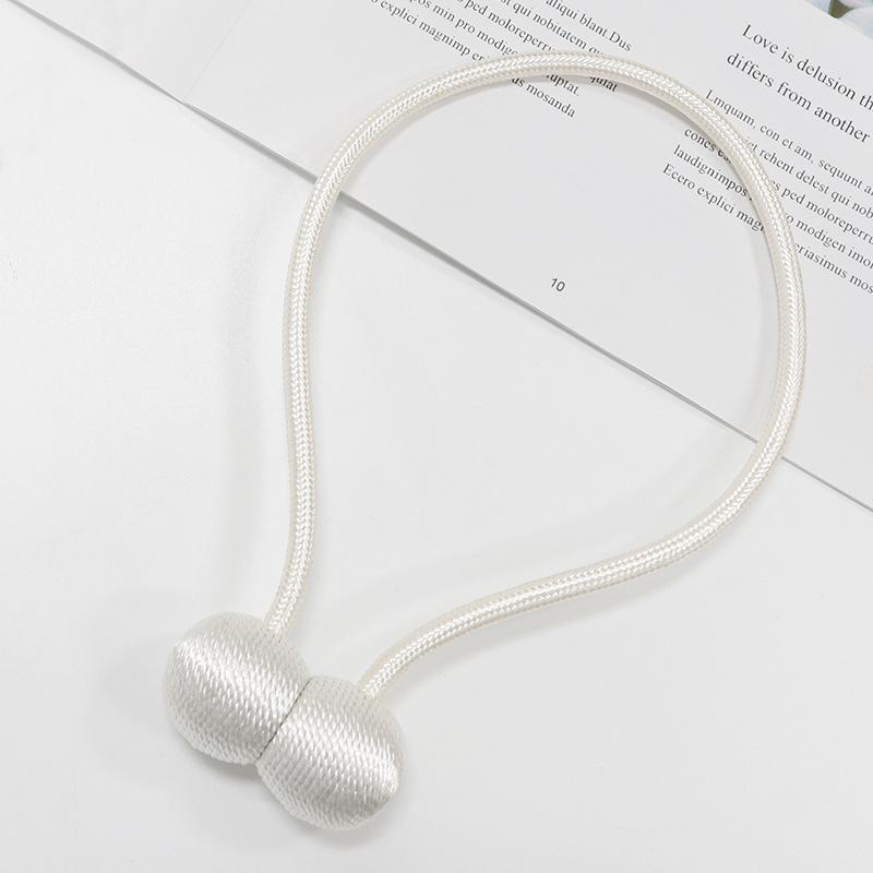 Magnetické perlové koule závěsy podvazy závěsů spony podvazy spony klipy záclonové tyče domácí dekorativní doplňky