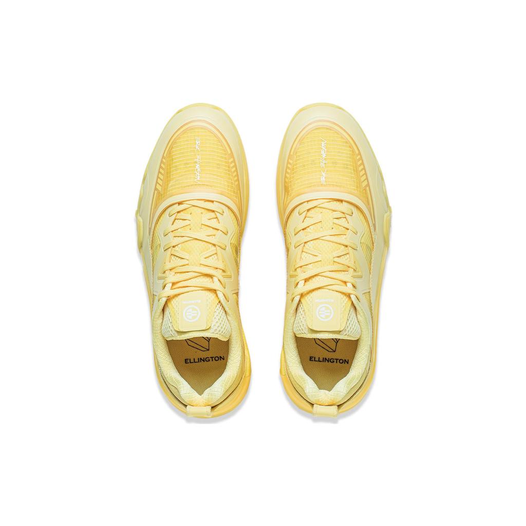 New LiNing LINGTENG Lightweight And Breathable Low Top Skateboard Shoes Men's Popcorn Yellow AEPR009-39