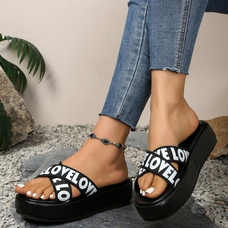 

Модные и Элегантные Сексуальные Банкетные Шлепанцы на Высоком Каблуке Летние Новые с Круглым Носком на Толстой Подошве Темпераментные Повседневные Шлепанцы для Женщин 38 чёрный