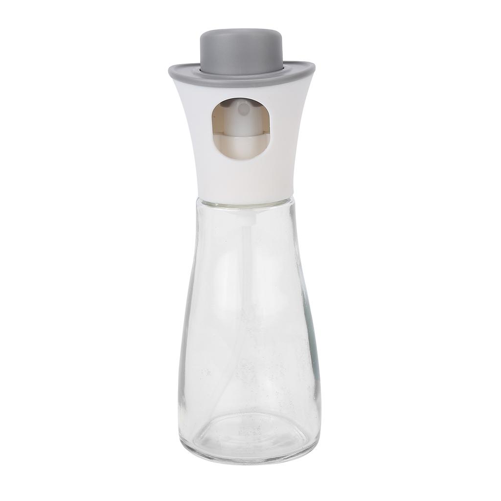 150ml Opakovaně použitelný dávkovač oleje Víceúčelový rozprašovač olivového oleje s push mechanismem pro ocet, sójovou omáčku, limonádu