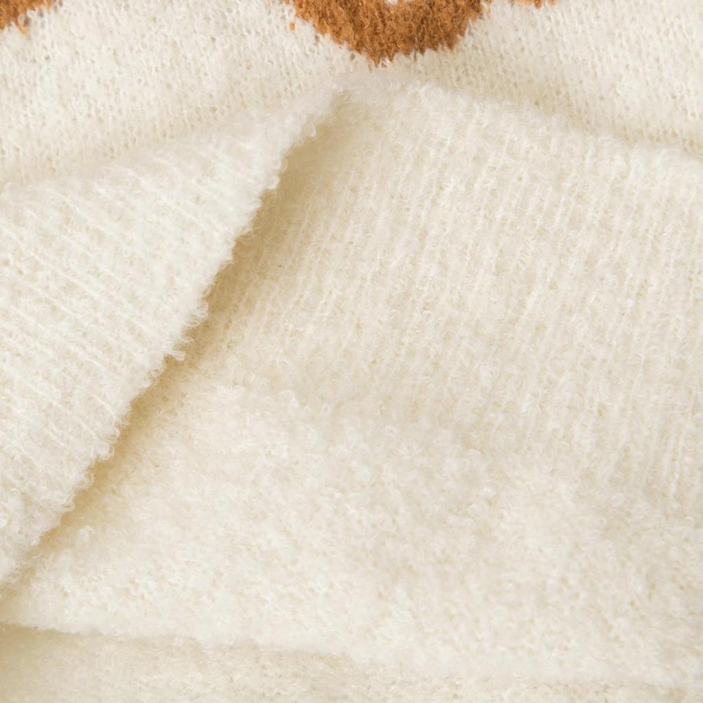 Streetwear Löwenmuster Oversized Pullover