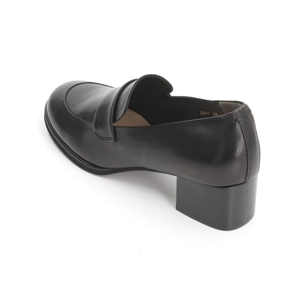 Howell Loafers Heel Up Loafers 2841 Black Cm E [Margaret Idea] Women's 23.0