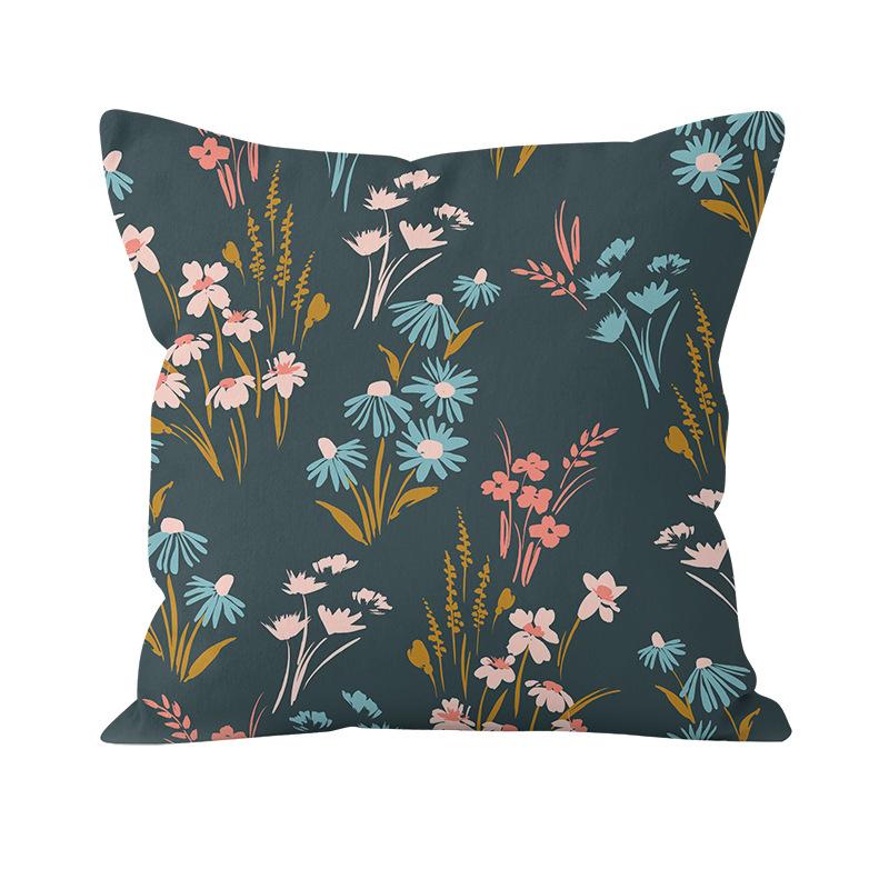 

Новый чехол для подушки с цветочным принтом, наволочка для дома, гостиной, дивана, украшения спальни, наволочка 40X40CM