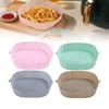 Silicone Air Fryer Basket Multifunctional Barbecue Mat Kitchen Oven Tray Baking