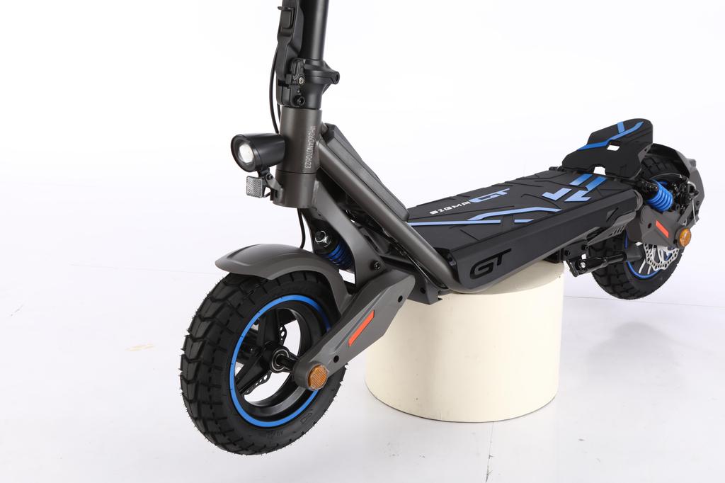 M-HUNTER N07 Foldable Adult Offroad E Scooter 1000W Powerful Motor 48V 15AH Lithium Battery 10 Inch Pneumatic Tires for Outdoor Rough Road Riding