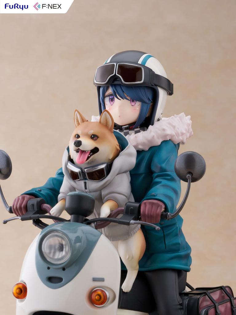 Furyu F:NEX Yurucamp Shima Rin 17 scale PVC painted finished figure