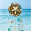 Coastal Style Sea Shell Wind Chime Wall-mounted Outdoor Wind Catcher Garden Wind Chimes  Balcony