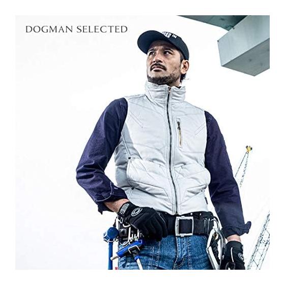[Work Clothes Cold Protection] Work Clothes Vest, Autumn/Winter, Moisturizing, Lightweight, Stylish, Casual, DOGMAN SELECTED Washable Warm Vest 8082