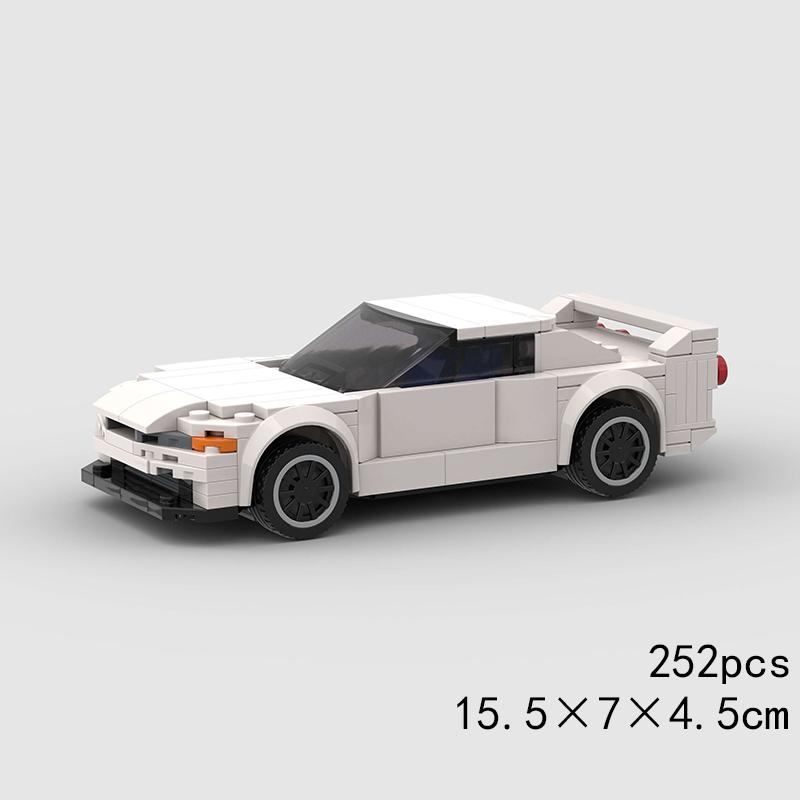 

Miata MX-5 NA M3 MOC Car Speed Champions Super Race F1 Vehicle Model Building Block Technical Racing Brick Christmas Gift City