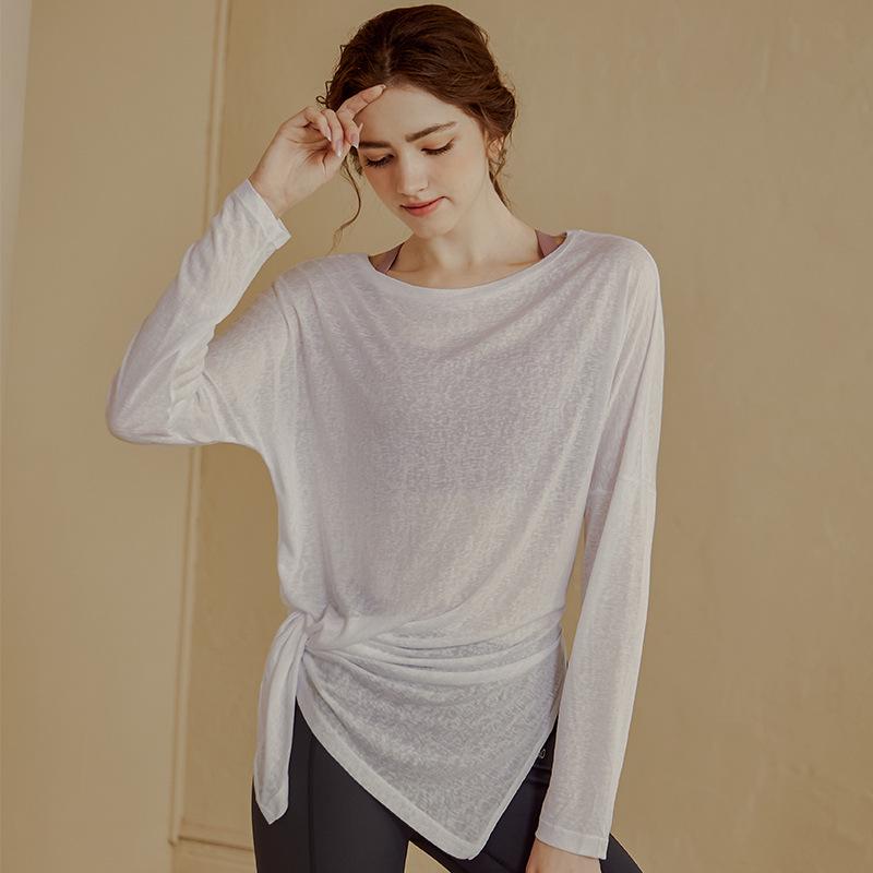 Women's Quick-Dry Sports Pullover - Long Sleeve, Breathable, Slim Fit for Running & Yoga (2025)