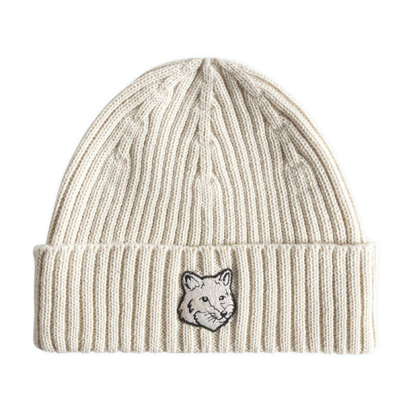 Шапка-бини Maison Kitsune с головой лисы MM06111KT1022 P205 MM06111KT1022 P205