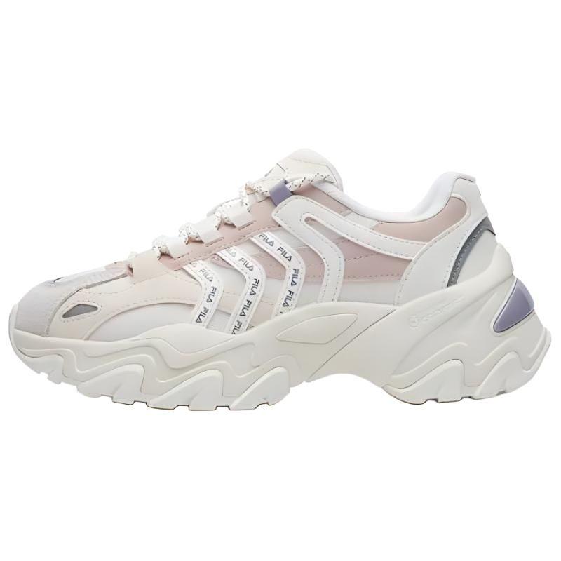 Fila SOFIA 2 Textile, Synthetic Leather Low Top Chunky Sneakers Women's White Pink F12W231170DGR