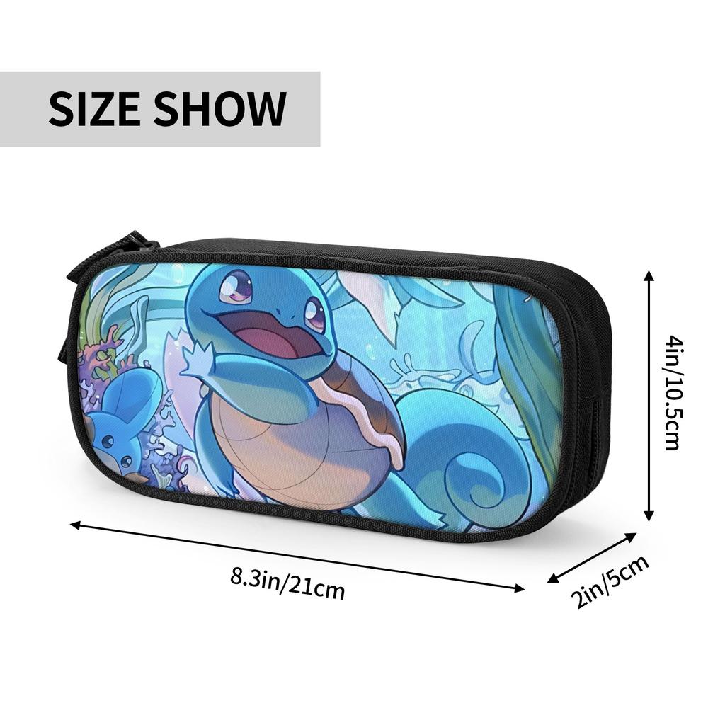 Custom Pokemon Summer Vibes Theme Large Capacity Bags for Child Handheld Study Bag for Boys Gilrs Kids