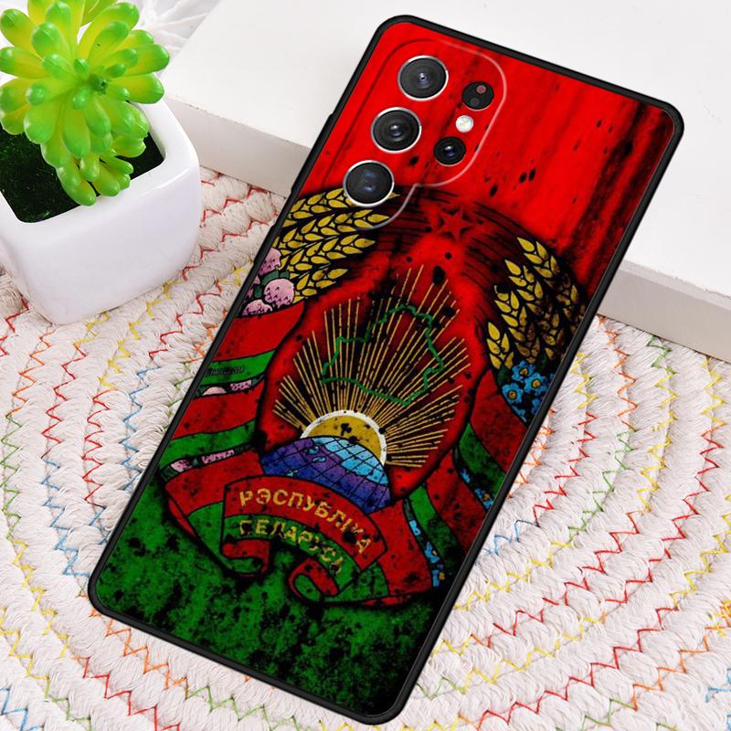 Belarus Flag Phone Case for Samsung Galaxy note 10 pro S26 Ultra S23 S24 FE S25 S21 S22 PLUS shockproof Cove