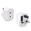 Adaptér pro elektrický zubní kartáček UK, 2pinový na 3pinový adaptér pro elektrický holicí strojek, bílý
