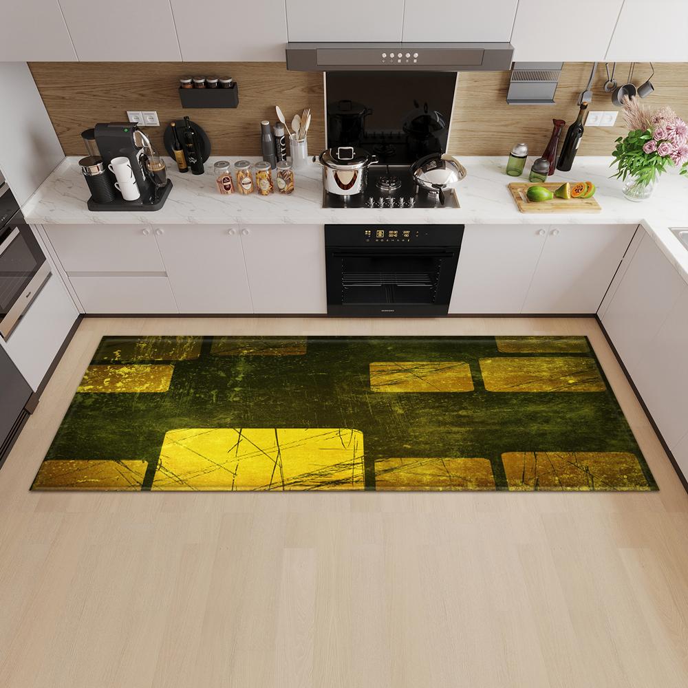 Kitchen Mat Entrance Door Mat Living Room Long Carpet Home Corridor Bathroom Non-slip Floor Children's Carpet