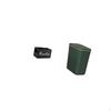 Retro Wooden Remote And Trash Organizer Basket for Table Nightstand Couch Office Kitchen Toilet